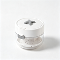 3-in-1 Portable Retainer Cleaning and Storage Case - White