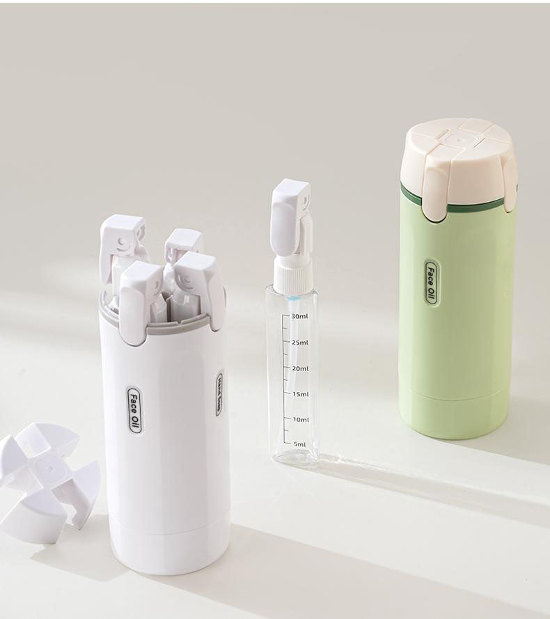 4-in-1 Travel Cosmetic Dispenser Bottle details