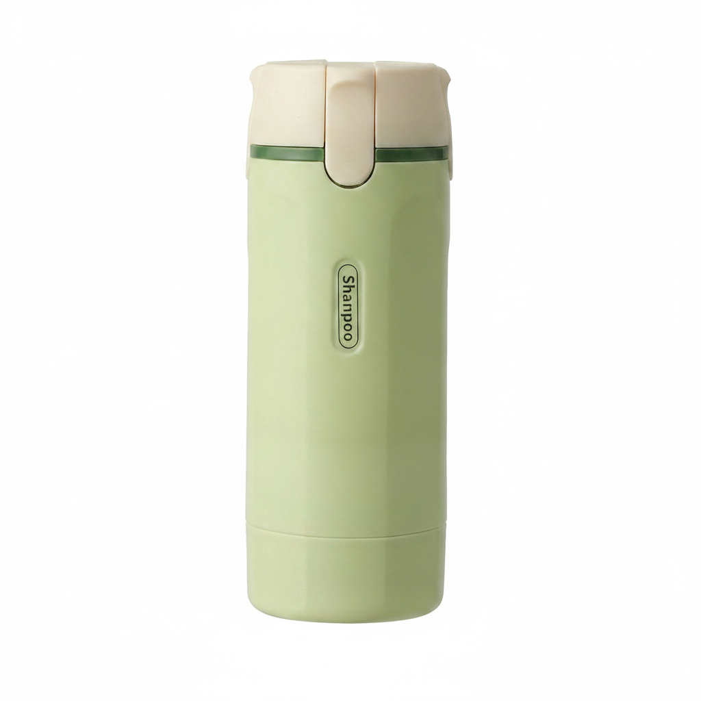 NONOLADY 4-in-1 travel bottle - Green front view