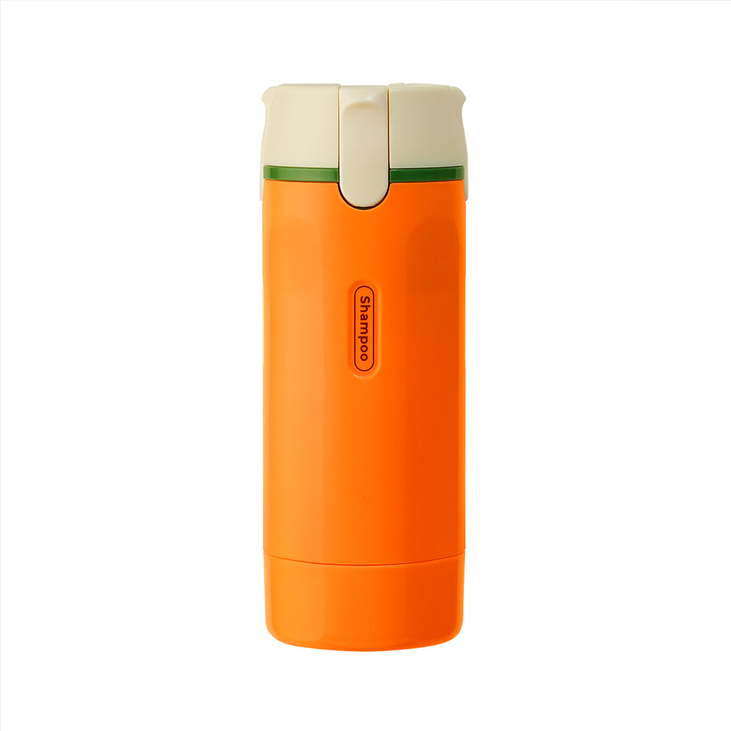 NONOLADY 4-in-1 travel bottle - Orange front view