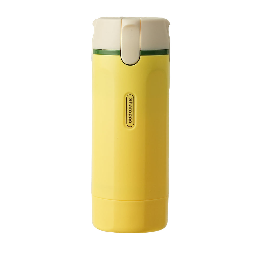 NONOLADY 4-in-1 travel bottle - Yellow front view