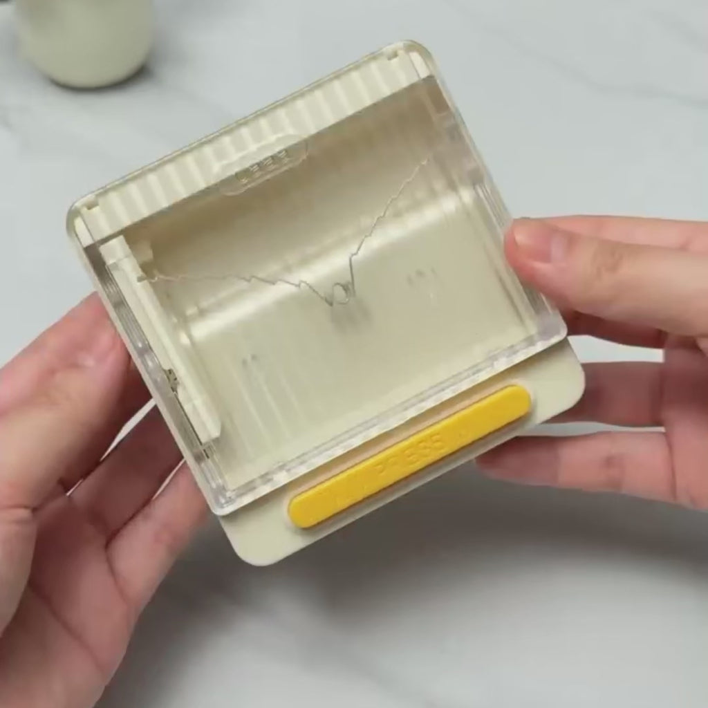 How to replace floss picks in the automatic floss dispenser