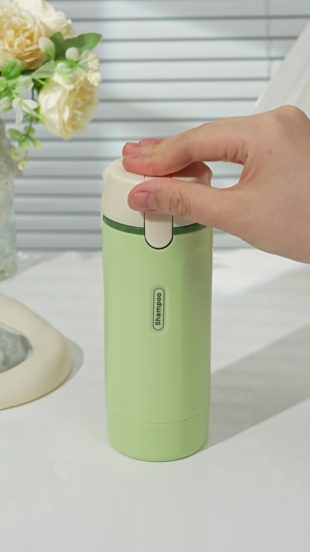 How to use the NONOLADY 4 in 1 travel cosmetic dispenser bottle — Western instrumental